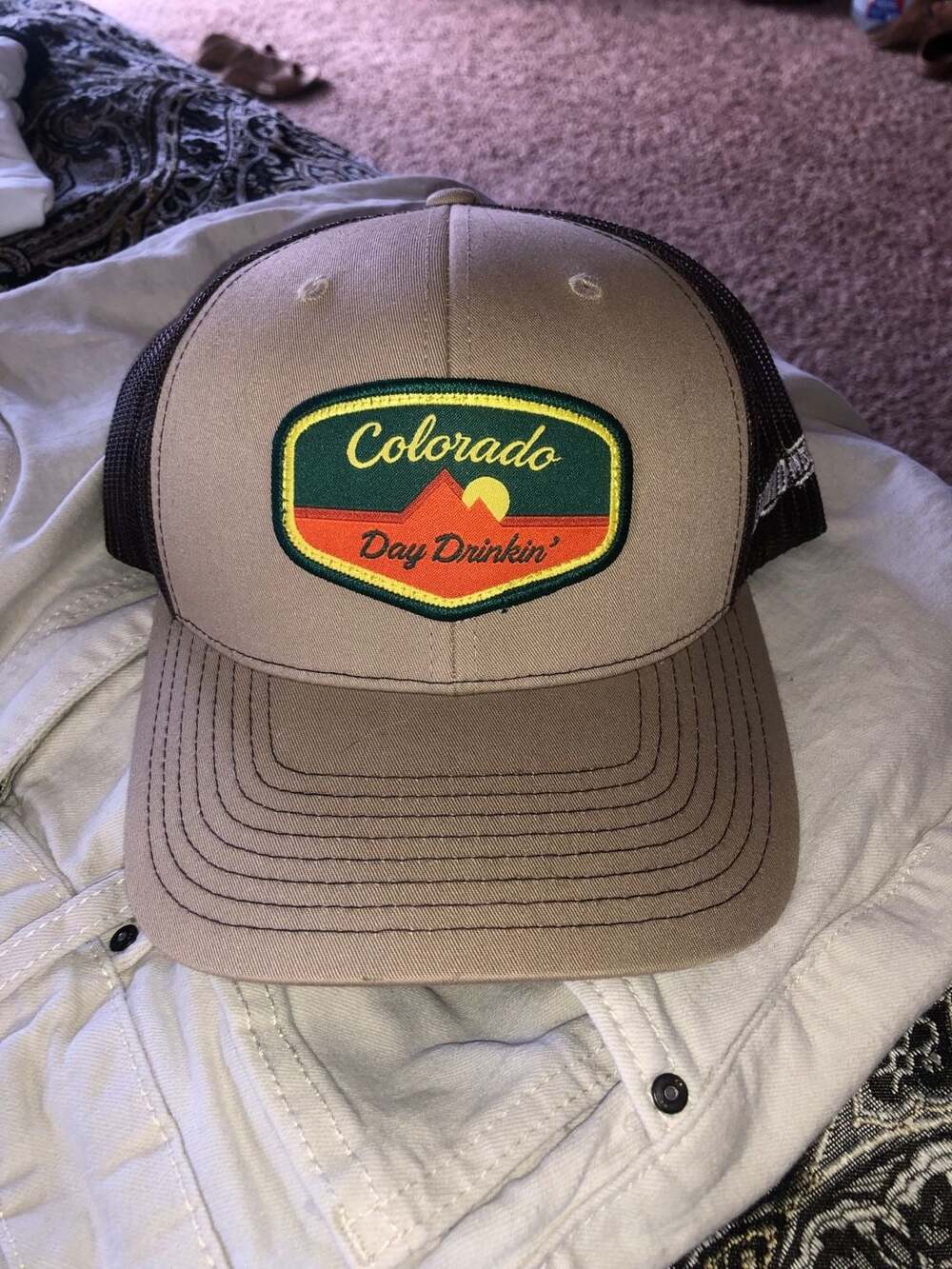 Colorado Day Drinkin' Mesh Back Trucker Hat